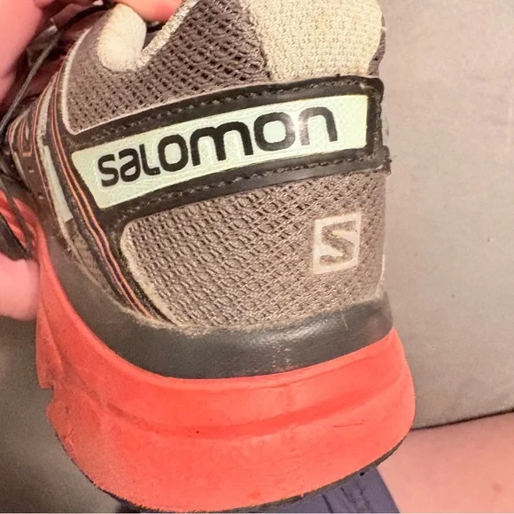 Salomon Women's Athletic Shoes - teal and coral - Picture 3 of 5